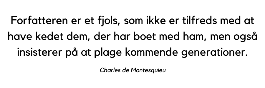 Forfatteren er et fjols...